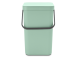Prügikast 25L kaanega BRABANTIA Sort & Go, heleroheline