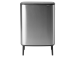 Prügikast 2x30L BRABANTIA Bo Touch Bin Hi, jalgadel prügikast 2x30L, Matt Steel, roostevaba FPP