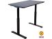 Reguleeritav laud SUN-FLEX EasyDesk 1200x600x15mm 1-mootoriga must