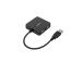 Hama USB Hub, 4 liidest, USB 2.0, must - USB jagaja
