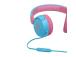 JBL JR 310, sinine/roosa - Kõrvapealsed kõrvaklapid