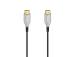 Hama Optical, 4K, kullatud, 10m, hõbe - HDMI 2.0b kaabel
