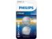 2 x Patareid PHILIPS CR2032 3 V Lithium