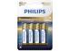4 x Patarei Philips LR6M AA 4 Premium Alkaline