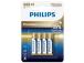 4 x Patarei Philips LR03M AAA Premium Alkaline