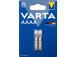 Varta AAAA LR61, 2 tk - Patarei