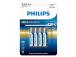Philips Ultra Alkaline, AAA, 4 tk - Patarei