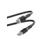Puro Soft, USB-C / USB-C, 1,5 m, must - Kaabel