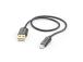 Hama Charging Cable, USB-A, Lightning, 1,5 m, must - Kaabel