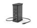 Hama Connect2Office, USB-C, 9 ports, 100 W, hall - Sülearvuti dokk