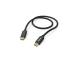 Hama Fabric Charging Cable, USB-C - USB-C, 1,5 m, nylon, must - Kaabel