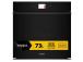 Whirlpool, 73 L, pürolüütiline puhastus, must - Integreeritav ahi