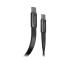SBS Slim charging and data cable, 60 W, 1 m, USB-C, must - Kaabel