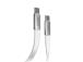 SBS Slim charging and data cable, 60 W, 1 m, USB-C, valge - Kaabel