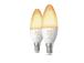 Philips Hue White Ambiance, E14, valge, 2 tk - Nutivalgusti