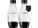 Soda Stream, 2 x 0,5 L, must - Mulliveemasina pudelid