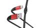 Hama Extreme Charging Cable, USB-A - Micro USB, Nylon, 1.5 m, must/punane - Kaabel