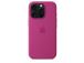 Apple Silicone Case with Magsafe, iPhone 16 Pro, roosa - Ümbris