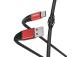 Hama Extreme Charging Cable, USB-A - USB-C, Nylon, 1.5 m, must/punane - Kaabel