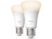 Philips Hue White A60, E27, 2 tk, valge - Nutivalgusti