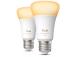 Philips Hue White Ambiance A60, E27, 2 tk, valge - Nutivalgusti