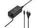 Hama Universal USB-C Notebook Power Adapter, GaN, USB-C, PD  5-20V/100W, must - Laadija