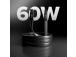 SBS Slim charging and data cable, 60 W, 1 m, USB-C, must - Kaabel