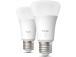 Philips Hue White A60, E27, 2 tk, valge - Nutivalgusti