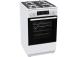 Gorenje, 70 L, laius 50 cm, valge - Gaasipliit elektriahjuga