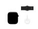 Apple Watch 12, 46 mm, GPS, alumiinium, sport band, S/M, must - Nutikell