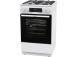 Gorenje, 70 L, laius 50 cm, valge - Gaasipliit elektriahjuga