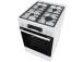 Gorenje, 70 L, laius 50 cm, valge - Gaasipliit elektriahjuga