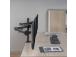 Deltaco Triple Desk Mount, 13-27'', must - Monitori statiiv