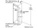 Bosch, Seeria 2, NoFrost, 260 L, 178 cm - Integreeritav külmik