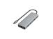 Hama CONNECT2Media, USB-C Hub, 9 porti, 100 W, hall - Sülearvutidokk