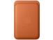 Apple FineWoven Wallet, Magsafe, oranž - Rahakott