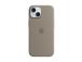 Apple Silicone Case with Magsafe, iPhone 15, pruun - Ümbris