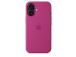 Apple Silicone Case with Magsafe, iPhone 16, roosa - Ümbris