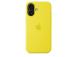 Apple Silicone Case with Magsafe, iPhone 16, kollane - Ümbris
