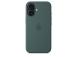 Apple Silicone Case with Magsafe, iPhone 16, roheline - Ümbris