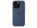 Apple Silicone Case with Magsafe, iPhone 16 Pro, sinine - Ümbris