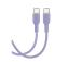 Puro Soft, USB-C / USB-C, 1,5 m, lilla - Kaabel