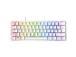 Razer Huntsman Mini Mercury Edition, Red Switch, RUS, valge - Juhtmega klaviatuur