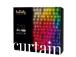 Twinkly Curtain, jõulukardin, 210 LED, IP44, must - Nutikad jõulutuled