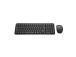 Logitech MK250 Compact, Bluetooth, US, must - Juhtmevaba desktop