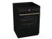 Gorenje, 11 funktsiooni, 71 L, laius 60 cm, must - Keraamiline pliit
