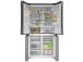 Bosch Seeria 4, French Door, 605 L, 183 cm, roostevaba teras - SBS-Külmik