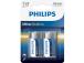 2 x Patarei Philips LR14E C 2 Ultra Alkaline