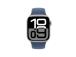 Apple Watch Series 10 GPS + Cellular, 42 mm, sport band, S/M, hõbe alumiinium / sinine - Nutikell