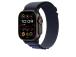 Apple Watch Alpine Loop, 49 mm, Large, must titaan, tumesinine - Kellarihm